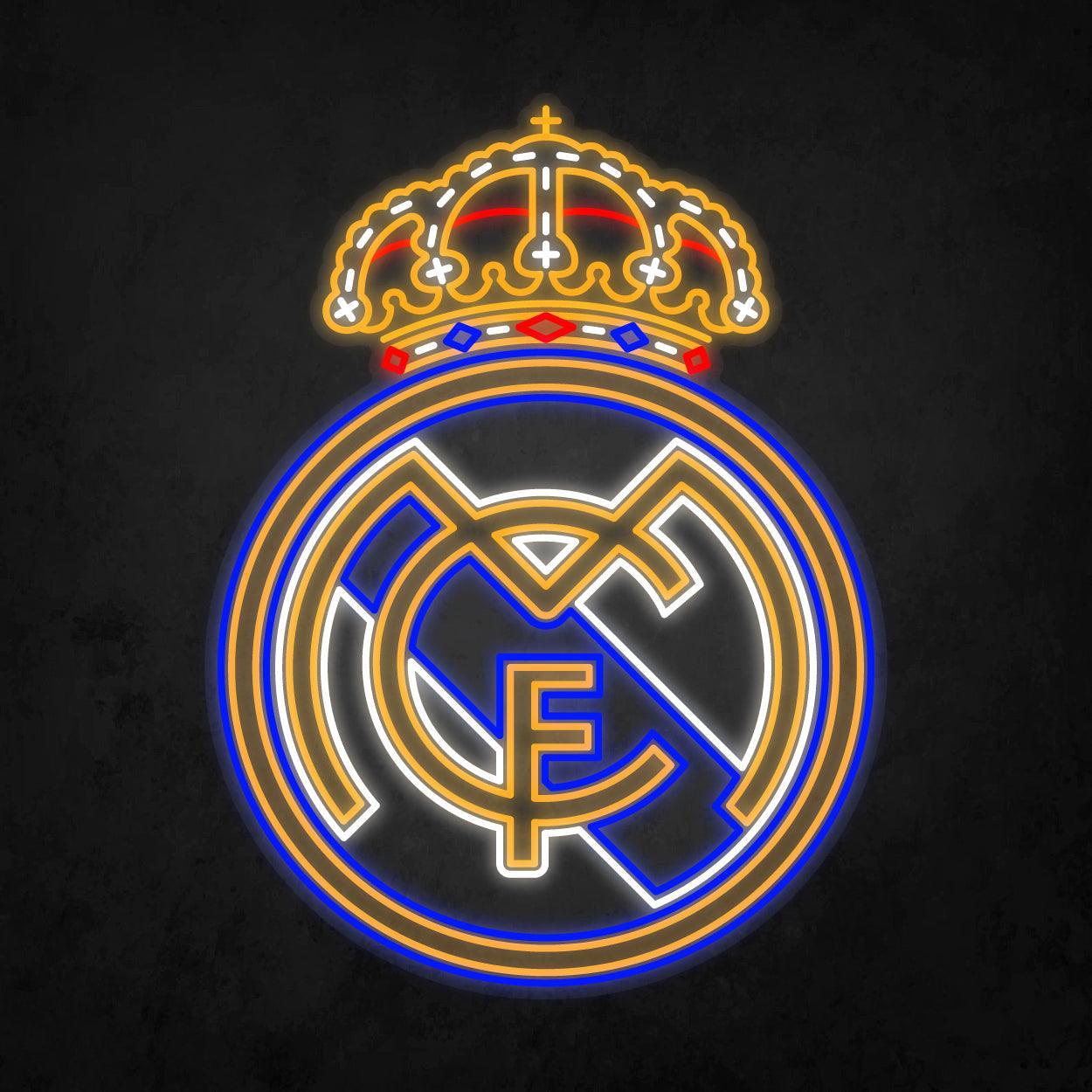 LED Neon Sign - Real Madrid X Large - Neonbir