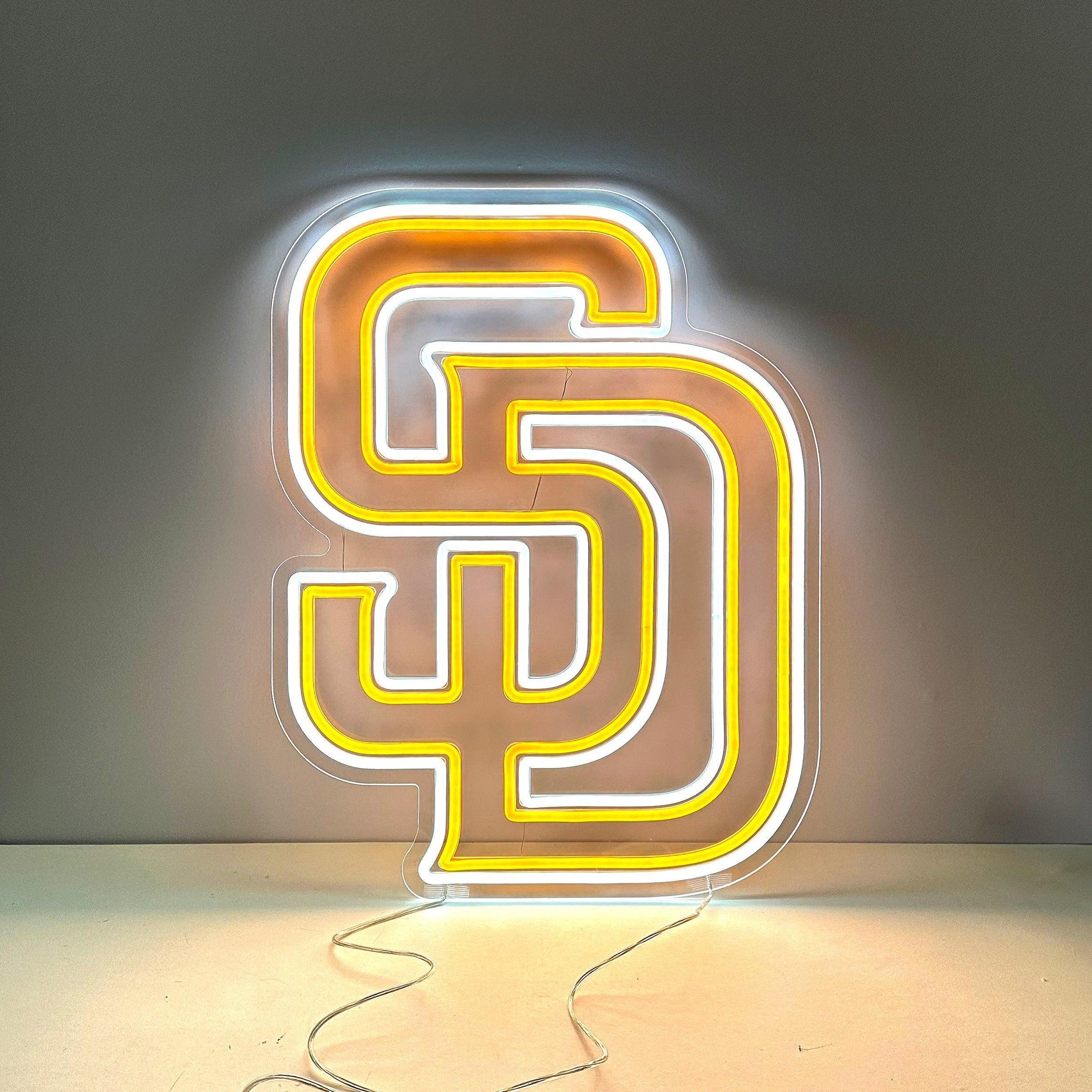 LED Neon Sign - San Diego Padres Large - Neonbir