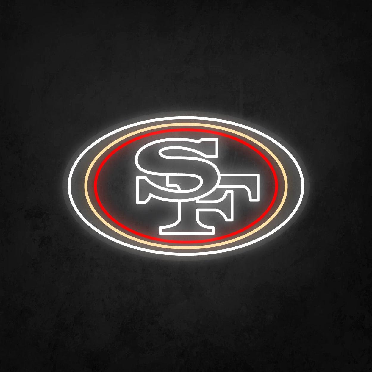 LED Neon Sign - San Francisco 49ers Large - Neonbir