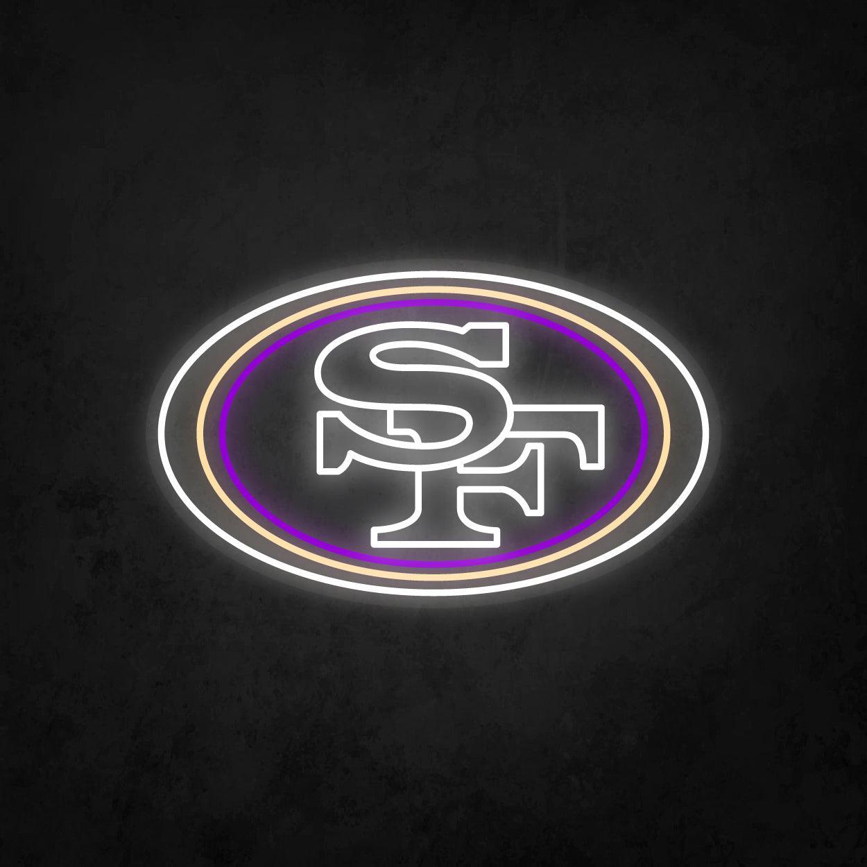 LED Neon Sign - San Francisco 49ers Large - Neonbir