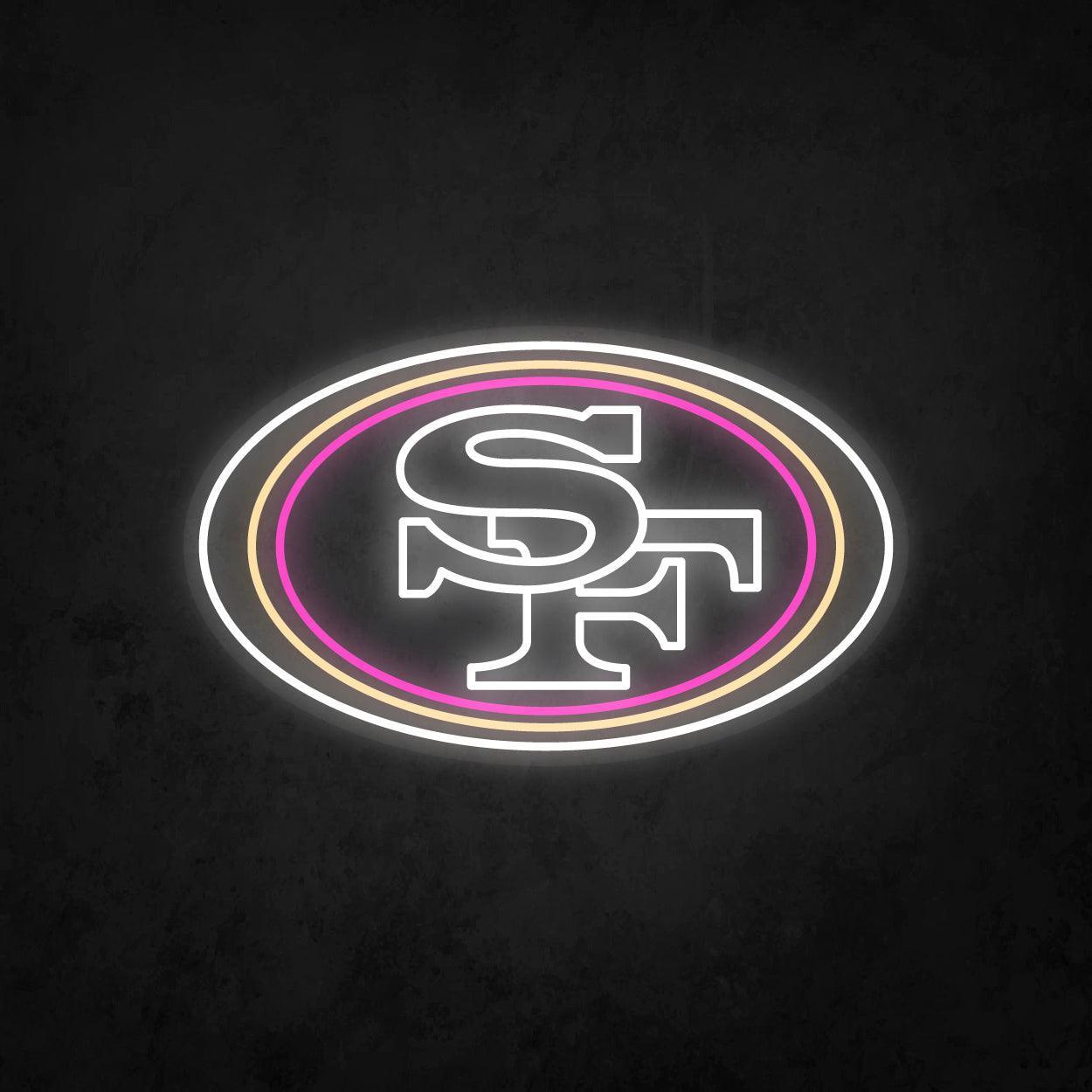 LED Neon Sign - San Francisco 49ers Large - Neonbir