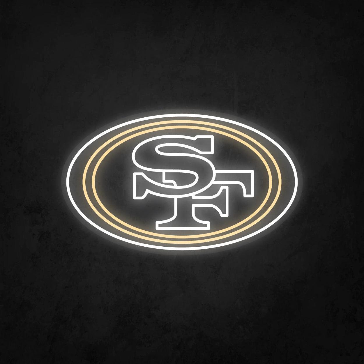 LED Neon Sign - San Francisco 49ers Large - Neonbir