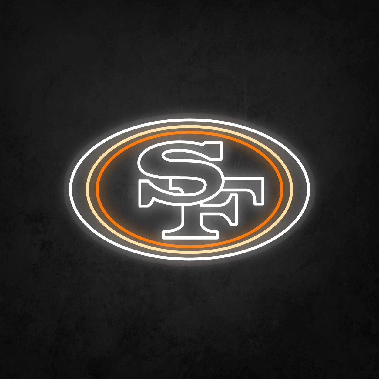 LED Neon Sign - San Francisco 49ers Large - Neonbir