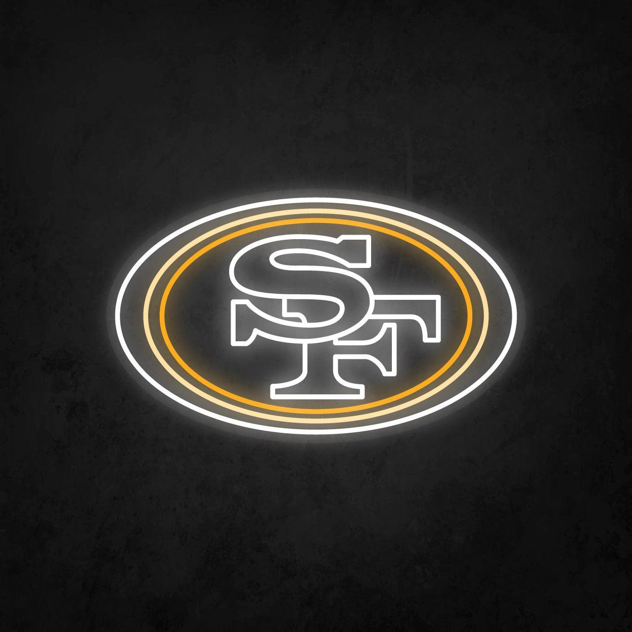 LED Neon Sign - San Francisco 49ers Large - Neonbir