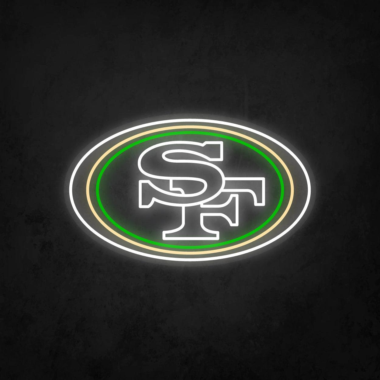 LED Neon Sign - San Francisco 49ers Large - Neonbir