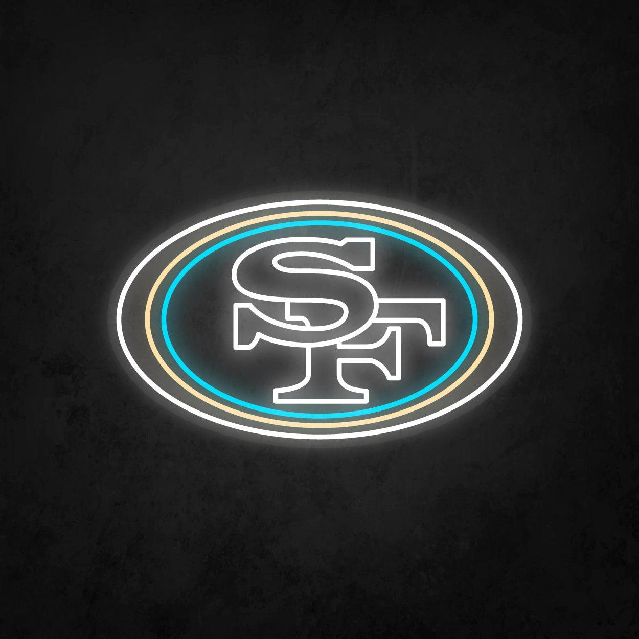 LED Neon Sign - San Francisco 49ers Large - Neonbir