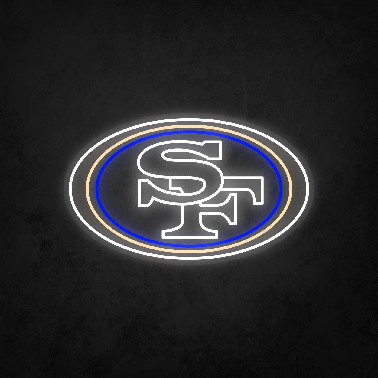 LED Neon Sign - San Francisco 49ers Large - Neonbir