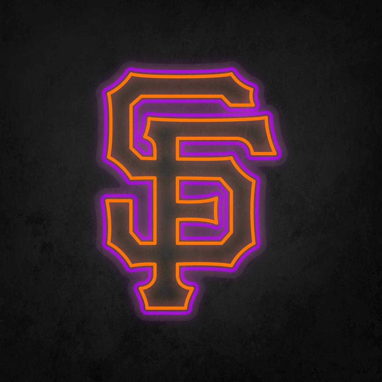 LED Neon Sign - San Francisco Giants Large - Neonbir