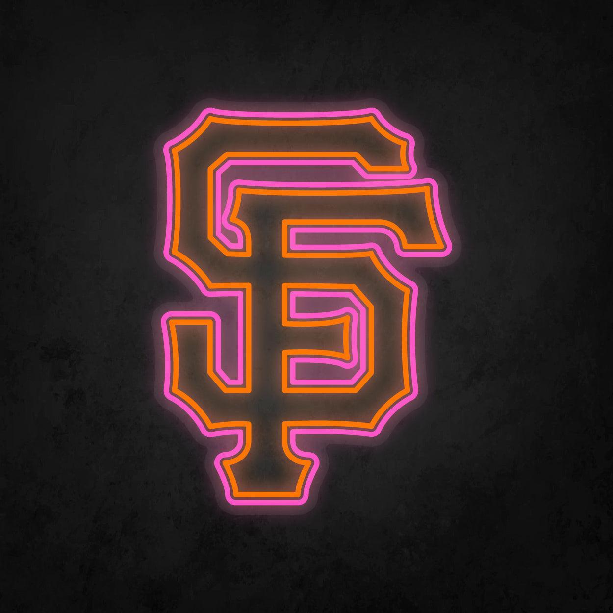 LED Neon Sign - San Francisco Giants Large - Neonbir