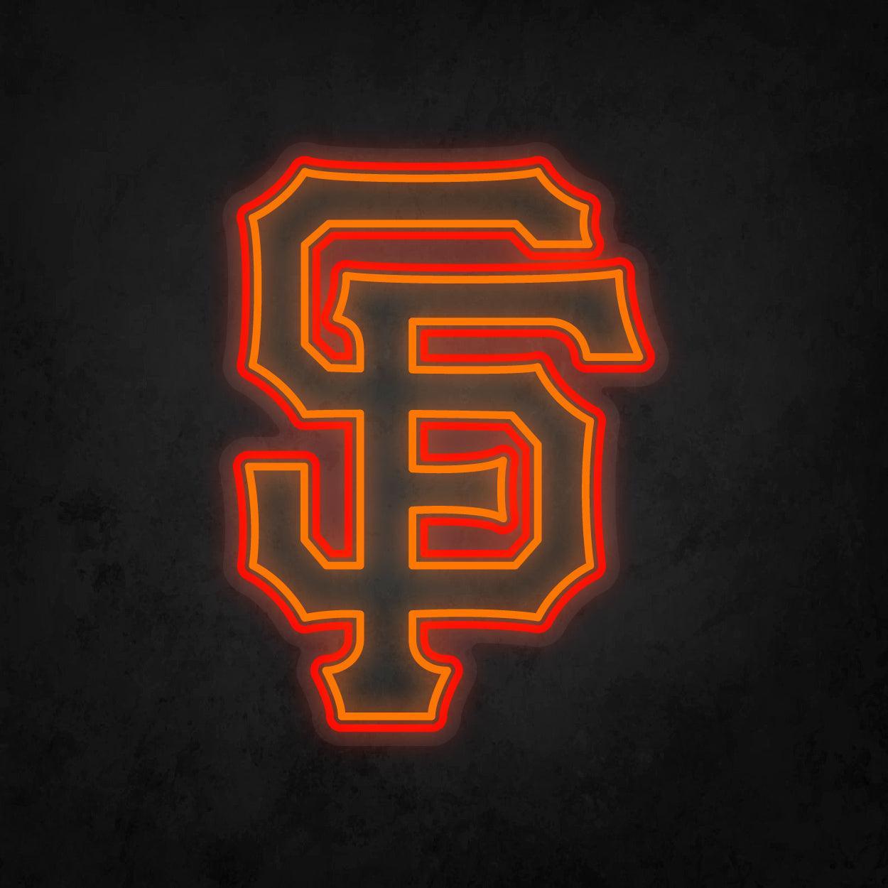 LED Neon Sign - San Francisco Giants Large - Neonbir