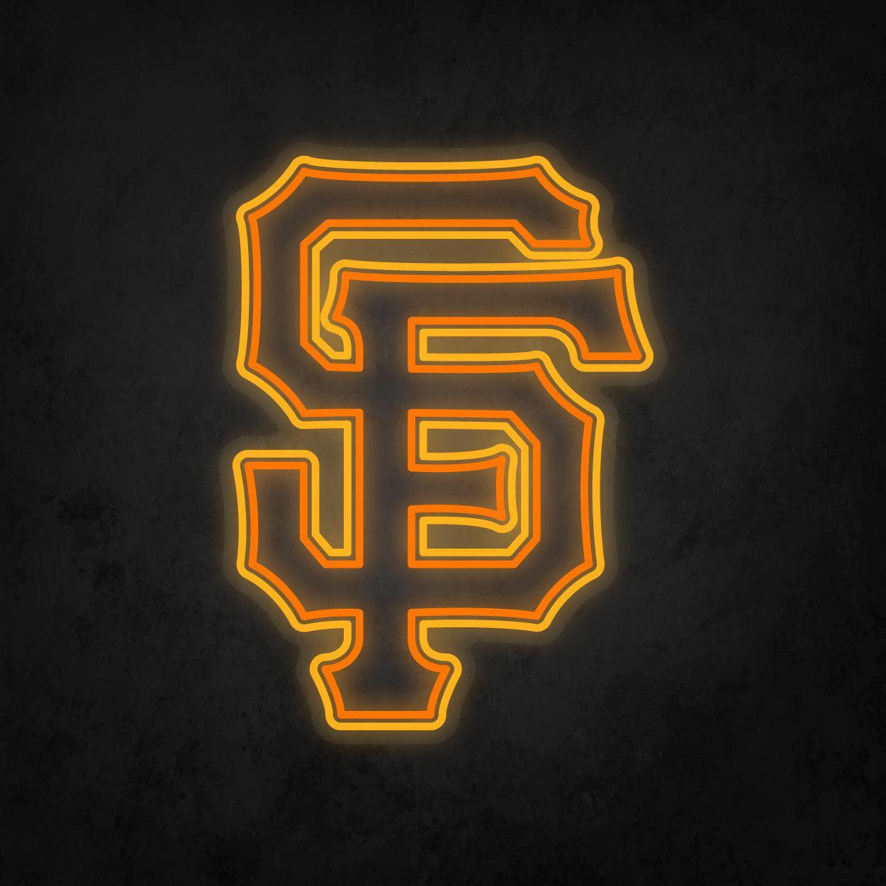 LED Neon Sign - San Francisco Giants Large - Neonbir