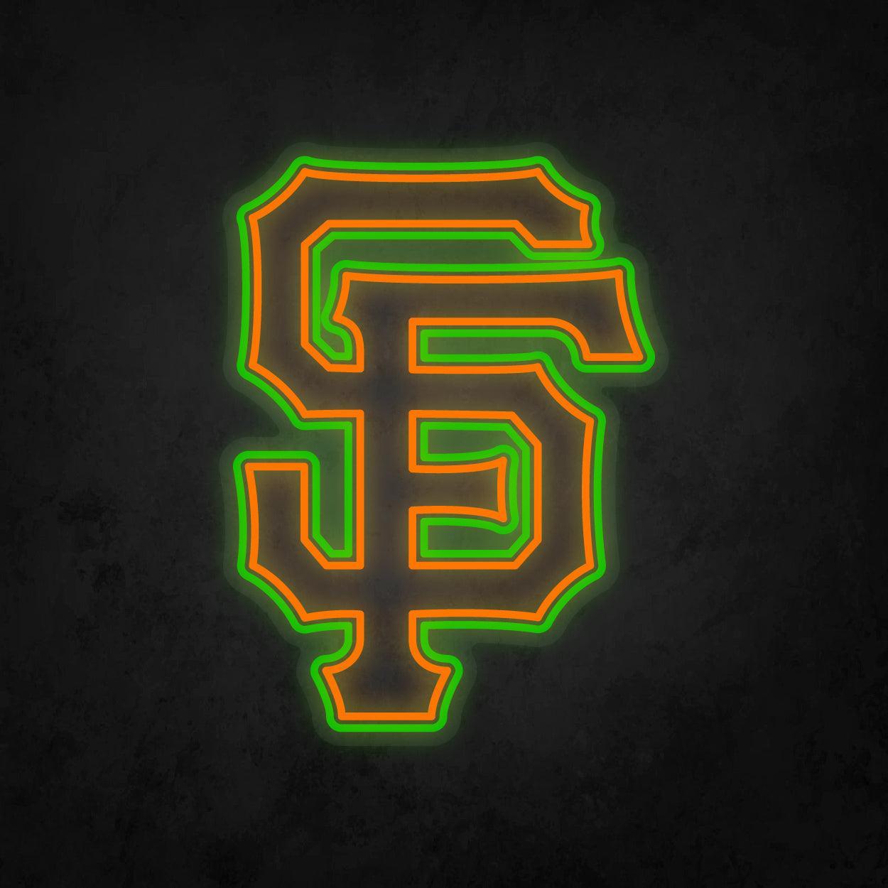 LED Neon Sign - San Francisco Giants Large - Neonbir