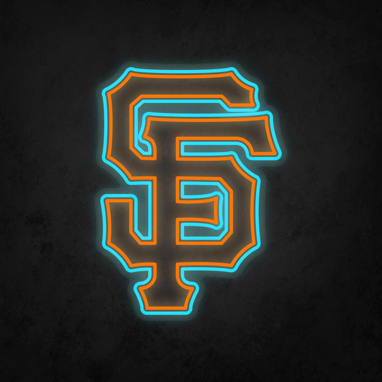 LED Neon Sign - San Francisco Giants Large - Neonbir