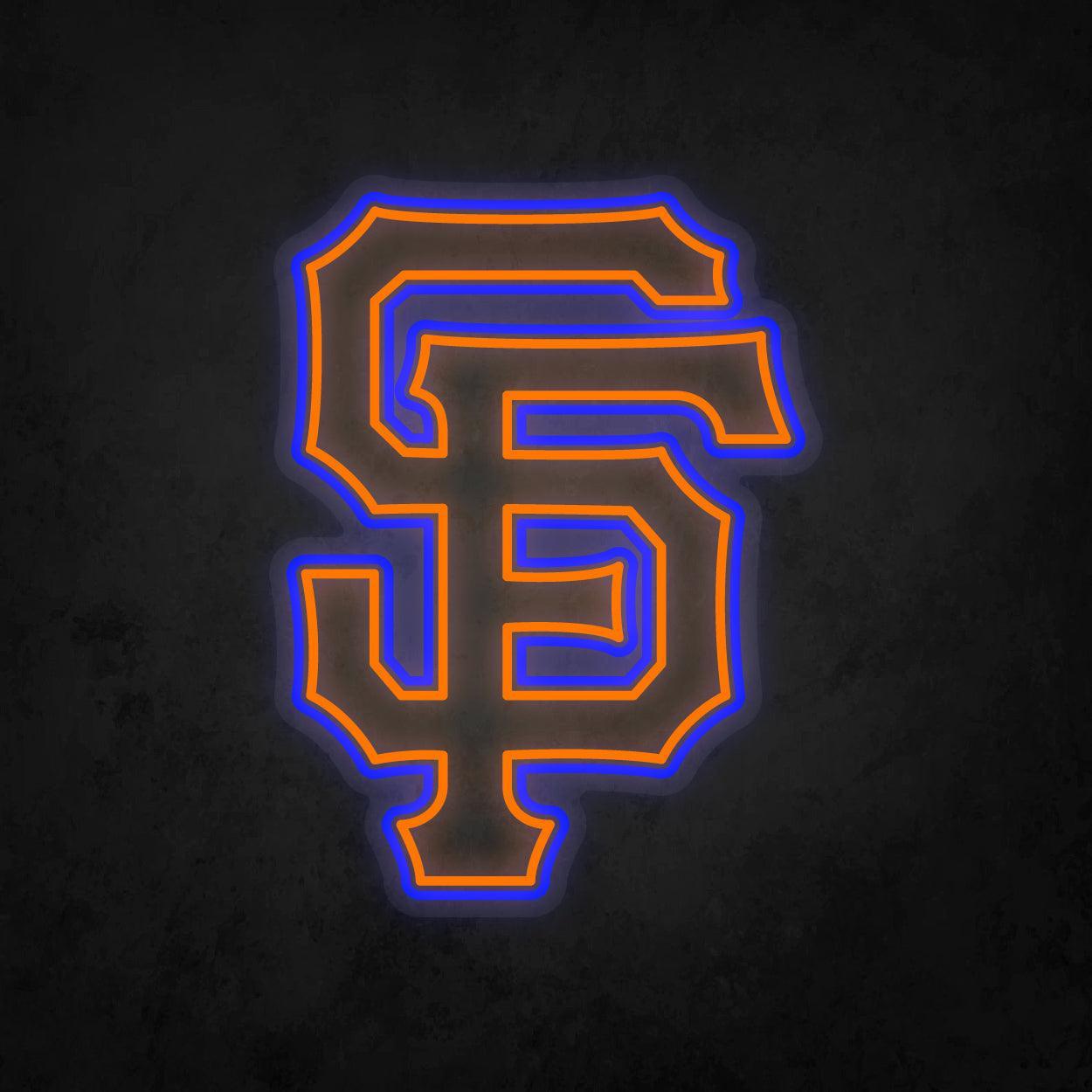 LED Neon Sign - San Francisco Giants Large - Neonbir