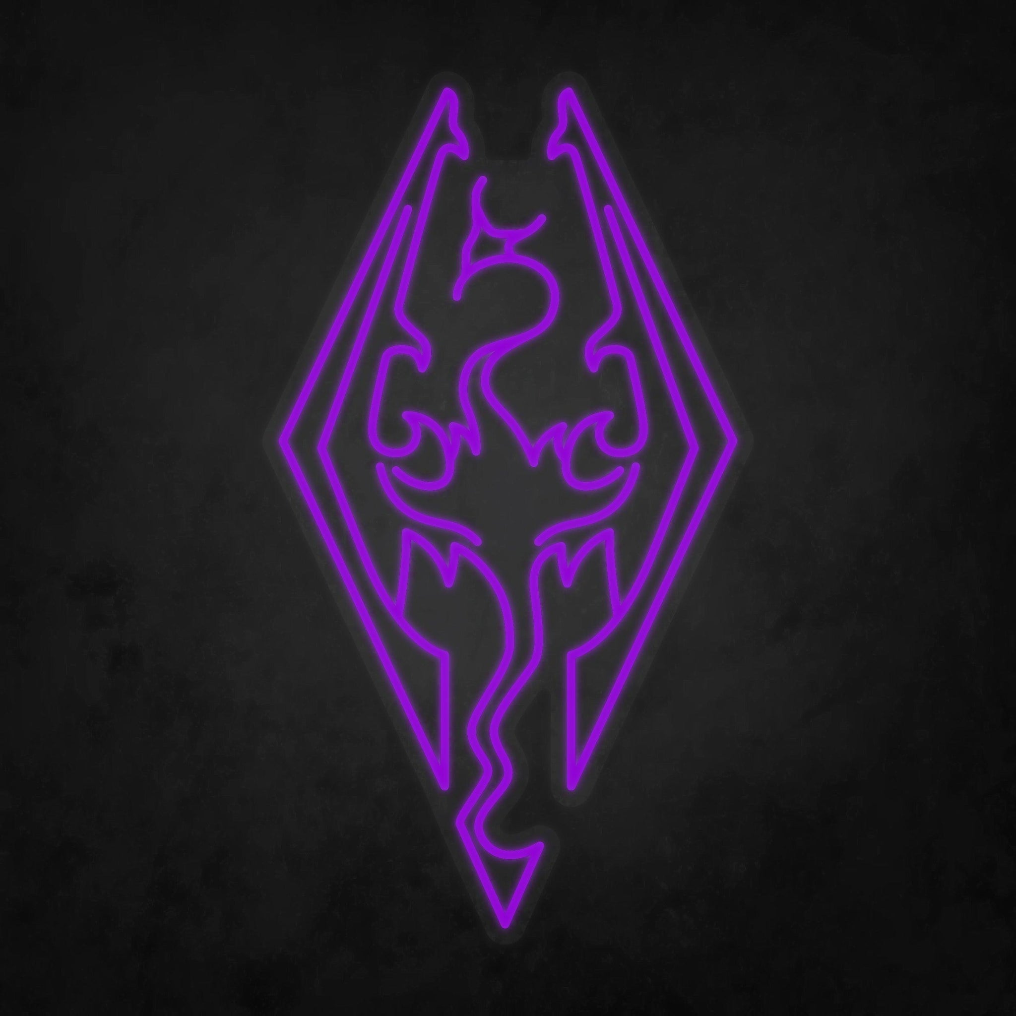 LED Neon Sign - Skyrim - Neonbir