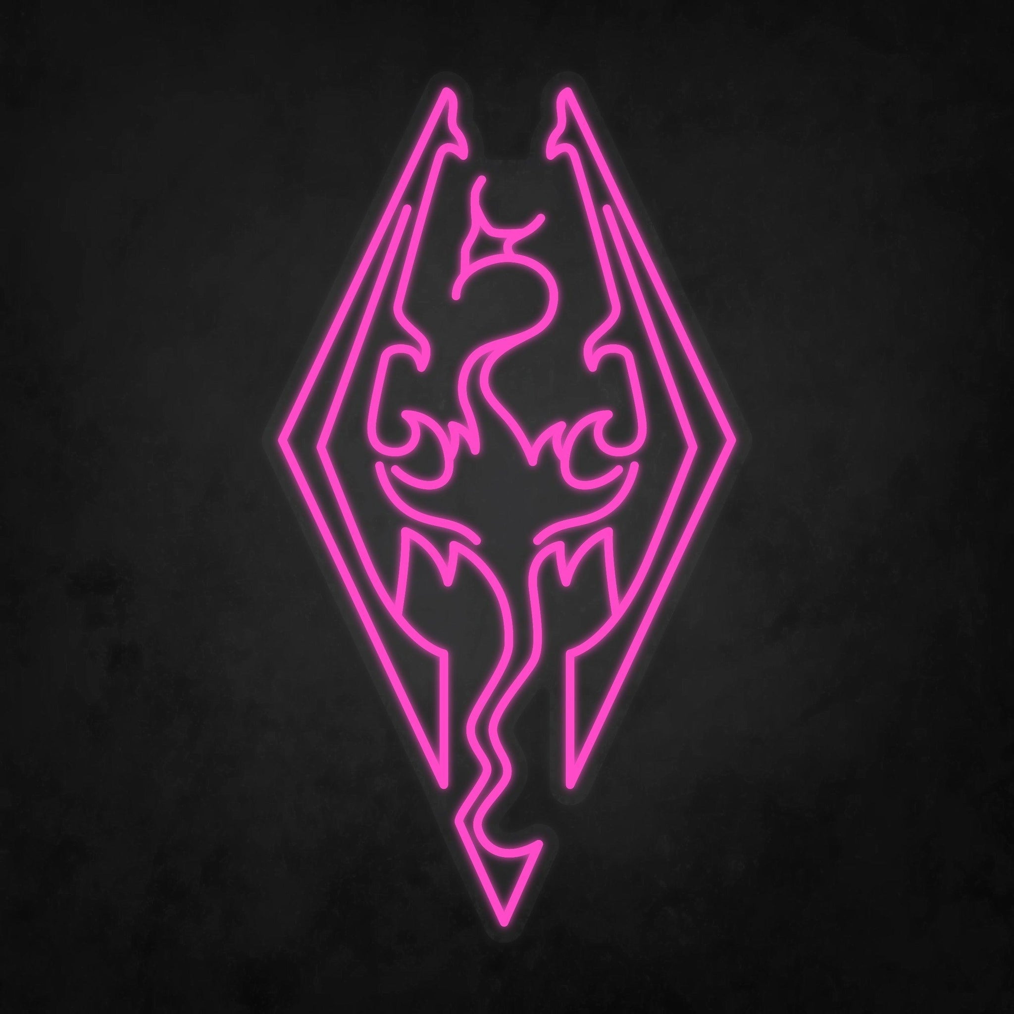 LED Neon Sign - Skyrim - Neonbir
