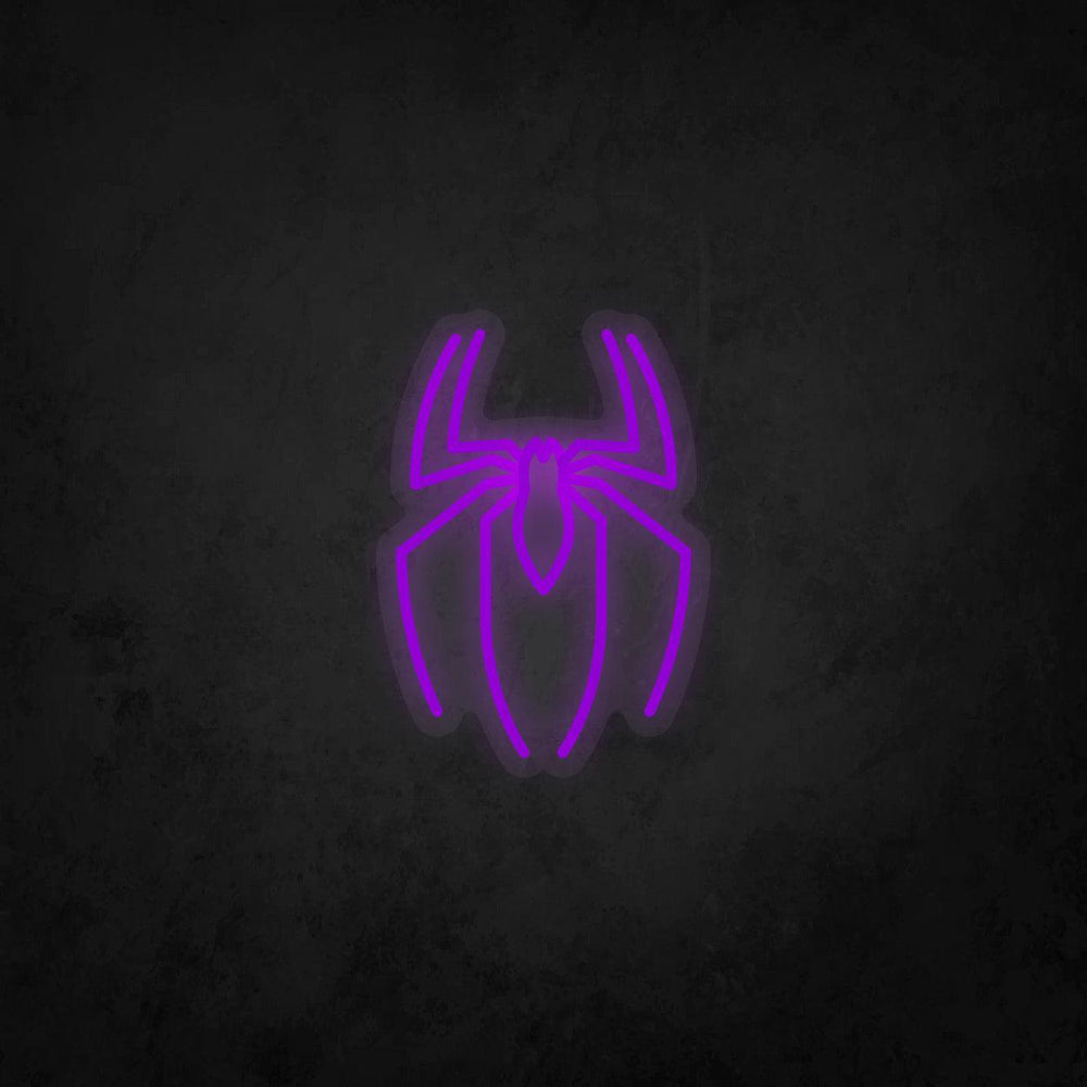 LED Neon Sign - Spider Logo - Neonbir