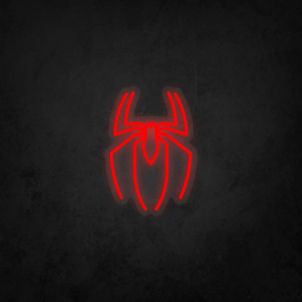 Spider Logo Neon Tabela