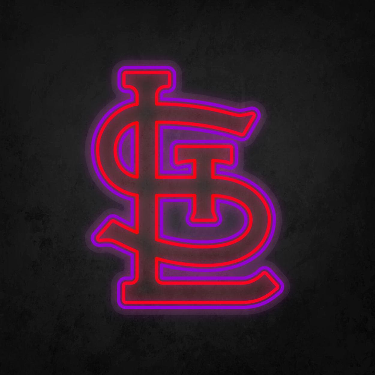 LED Neon Sign - St Louis Cardinals Large - Neonbir