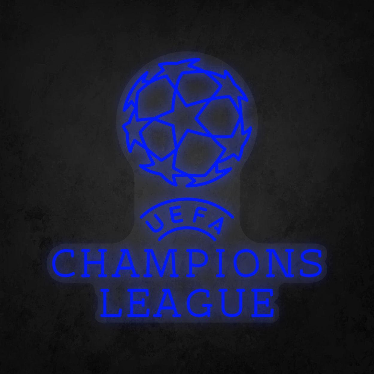 LED Neon Sign - UEFA champions League - Neonbir