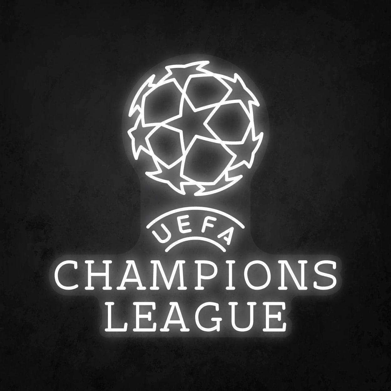 LED Neon Sign - UEFA champions League - Neonbir