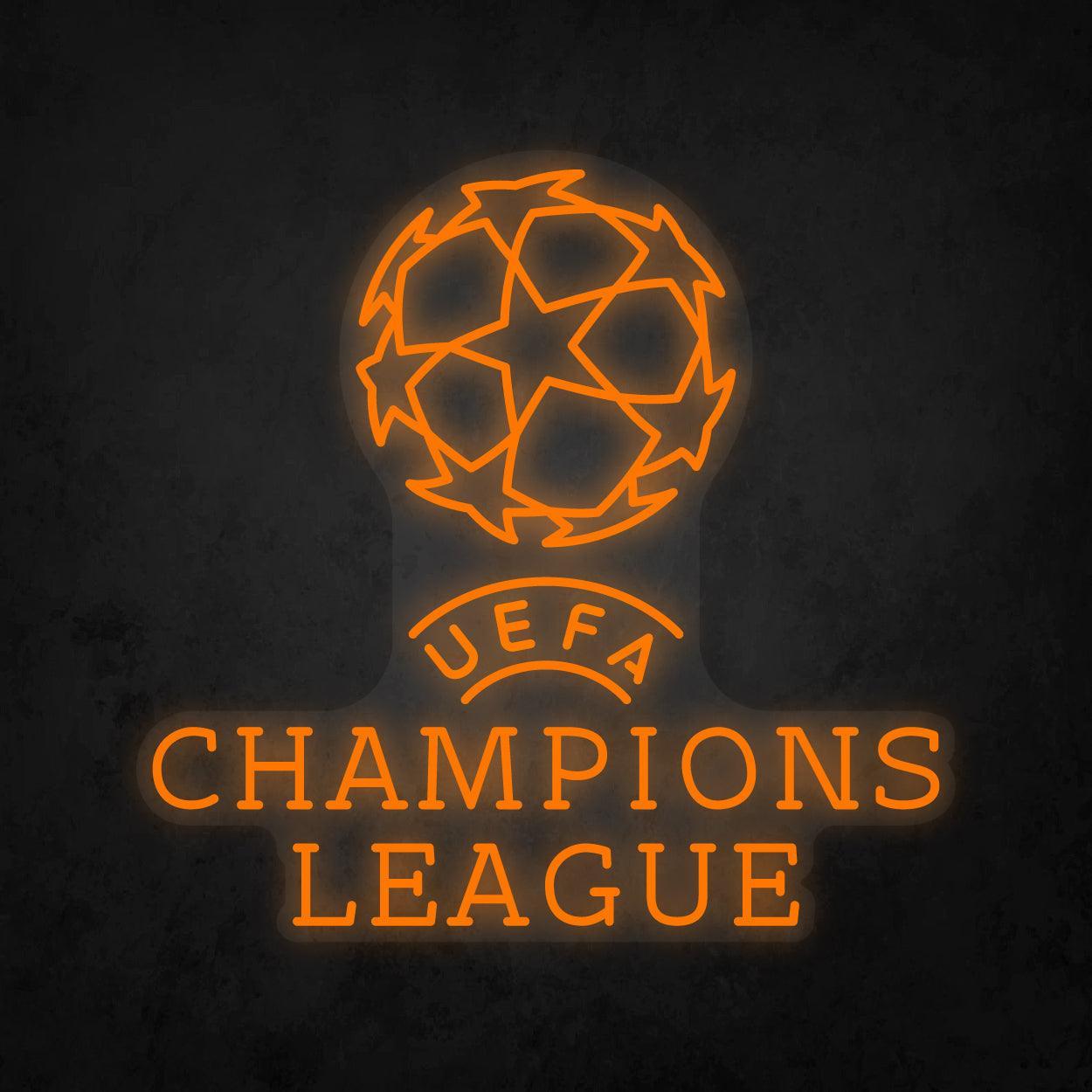 LED Neon Sign - UEFA champions League - Neonbir