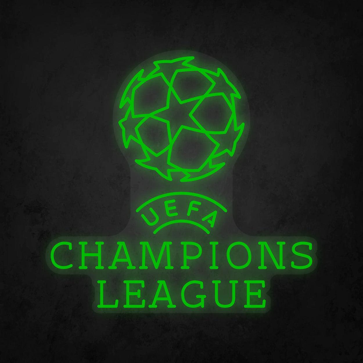LED Neon Sign - UEFA champions League - Neonbir