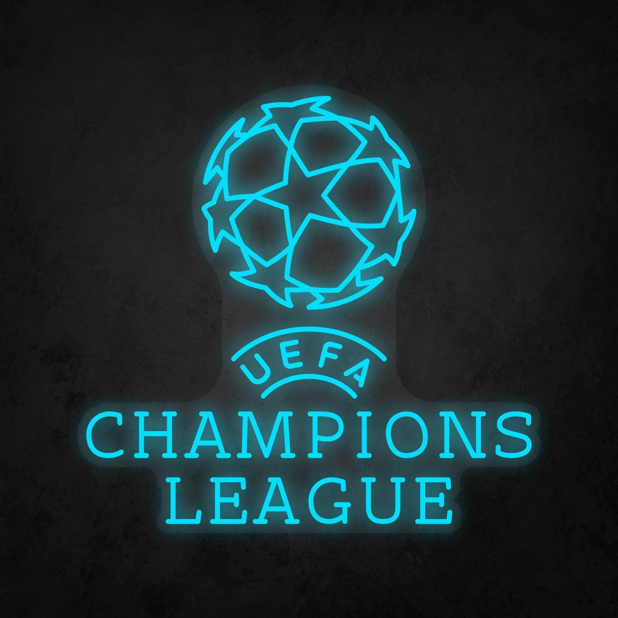 LED Neon Sign - UEFA champions League - Neonbir