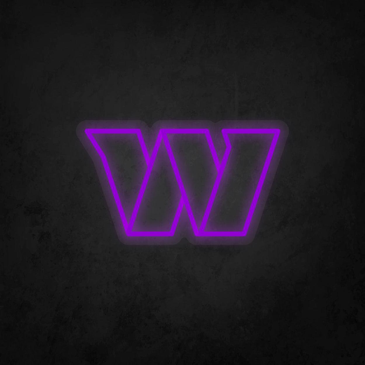 LED Neon Sign - Washington Football Team - Neonbir
