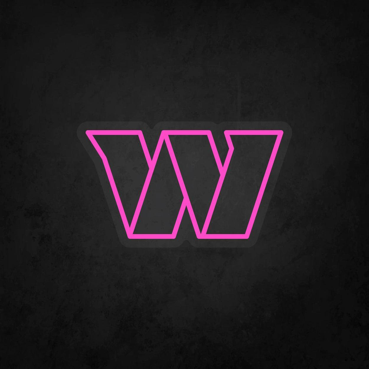 LED Neon Sign - Washington Football Team - Neonbir