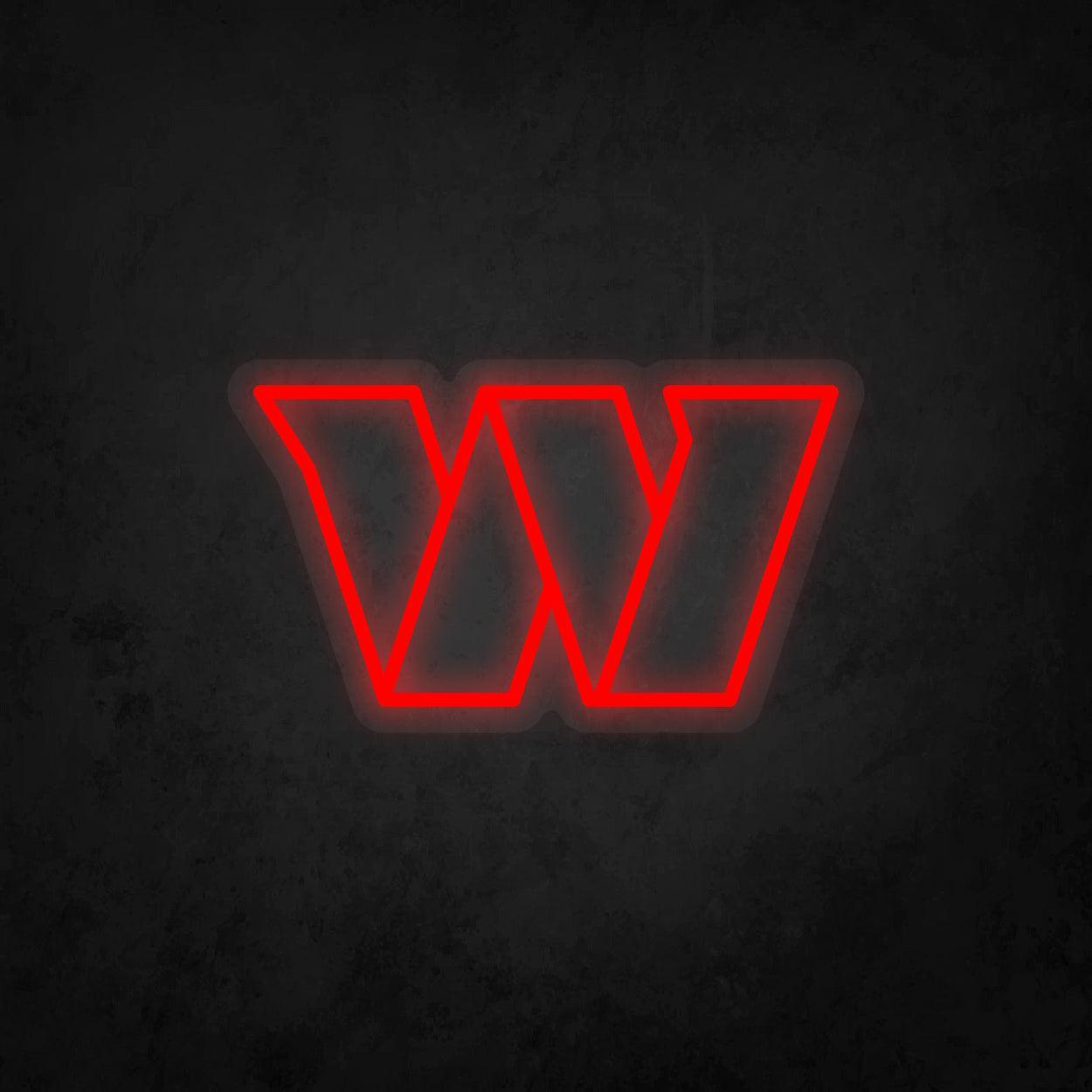 LED Neon Sign - Washington Football Team - Neonbir