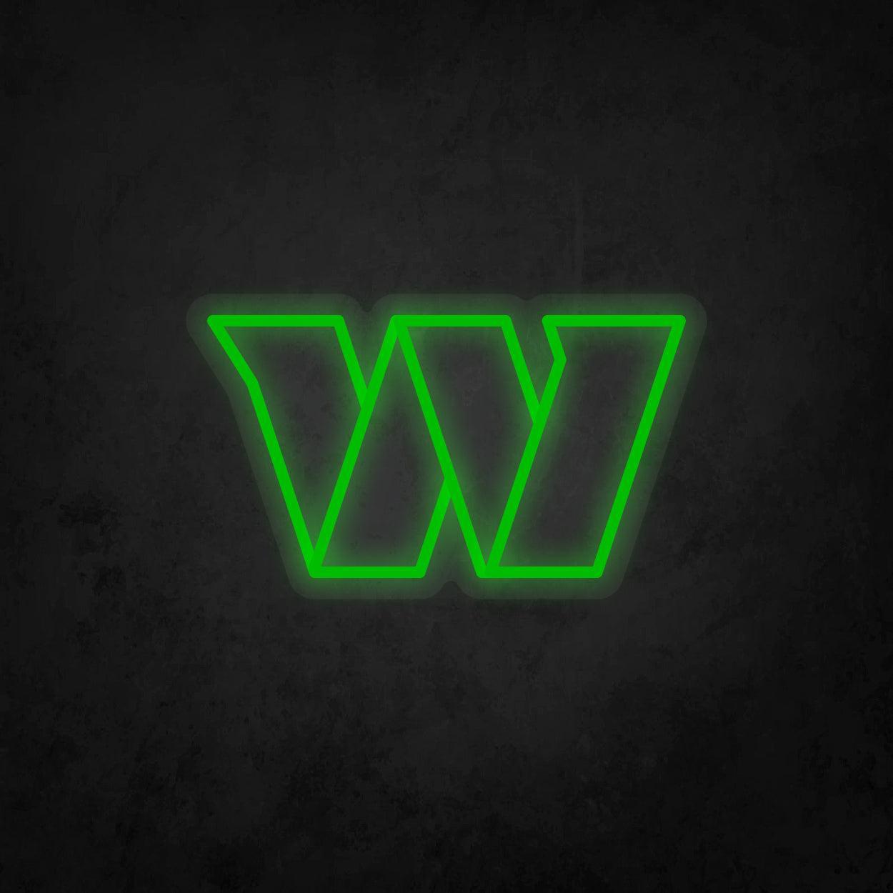 LED Neon Sign - Washington Football Team - Neonbir