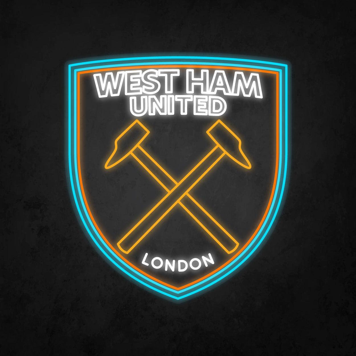 LED Neon Sign - West Ham United X Large - Neonbir