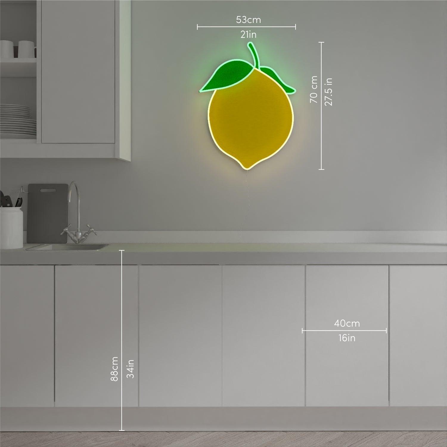 Lemon - Neon Tabela - Neonbir