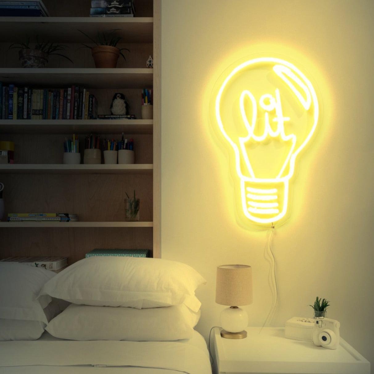 Light it up - Neon Tabela - Neonbir