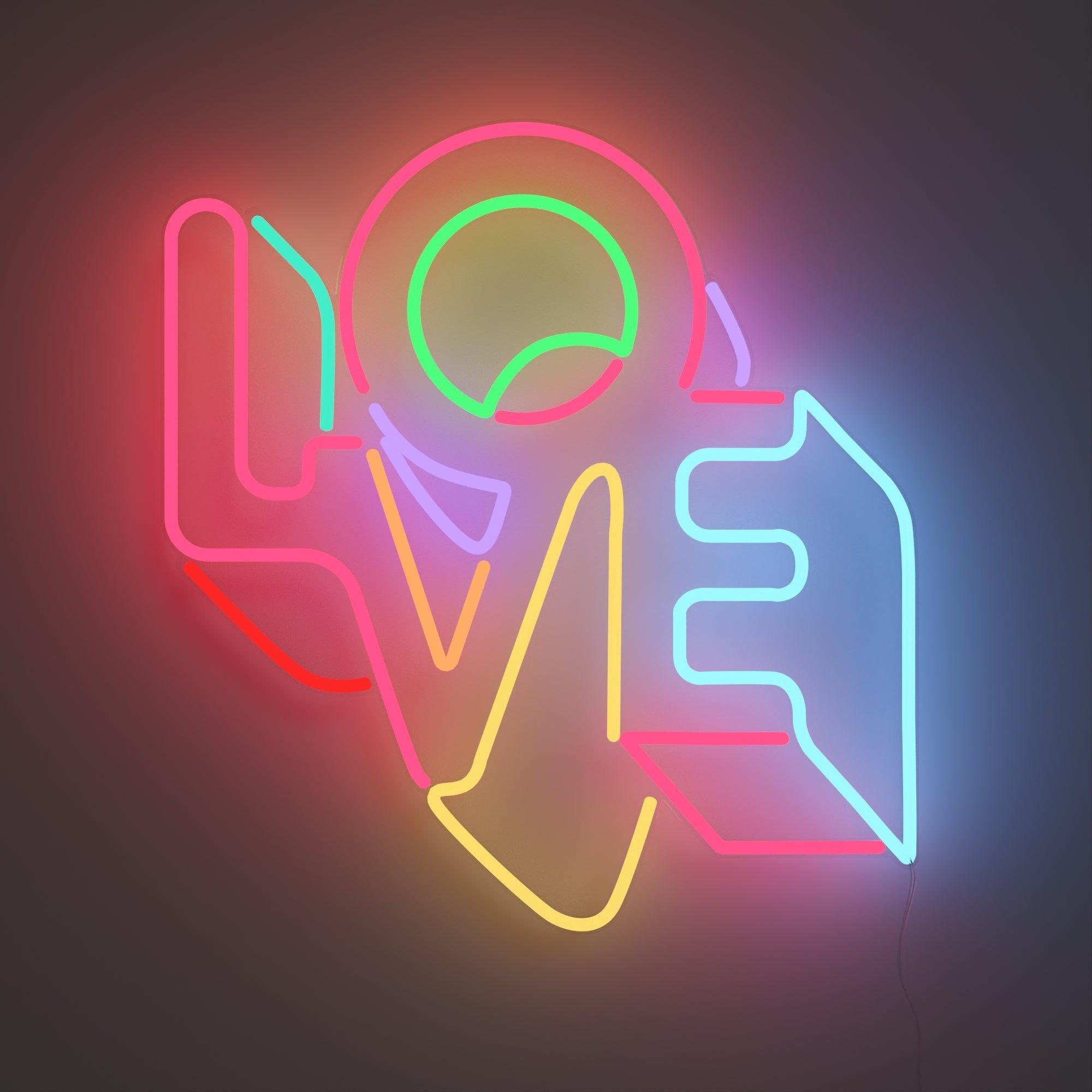 LO-VE by Yoni Alter, Neon Tabela - Neonbir
