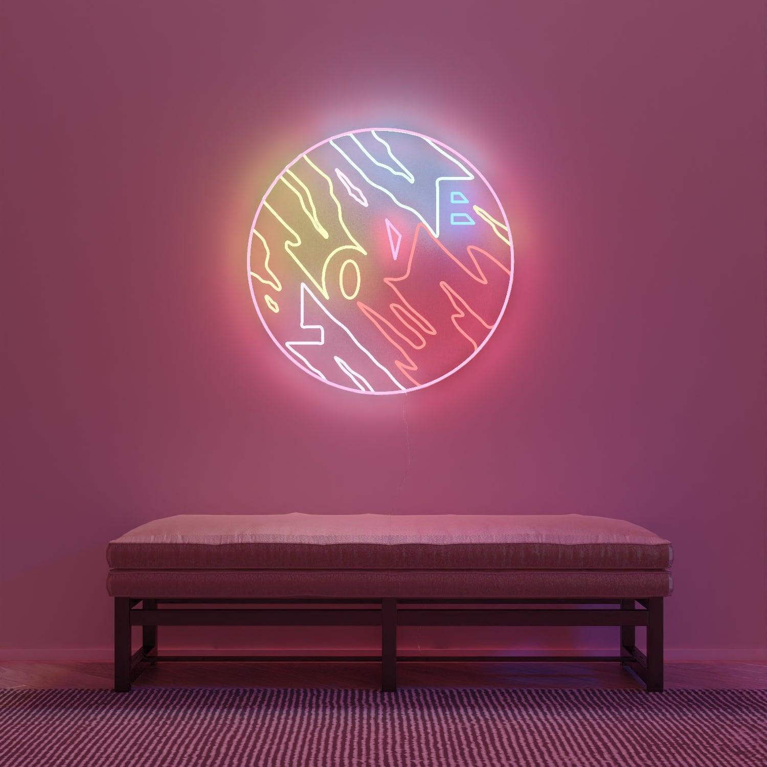 Love by Ceizer, Neon Tabela - Neonbir