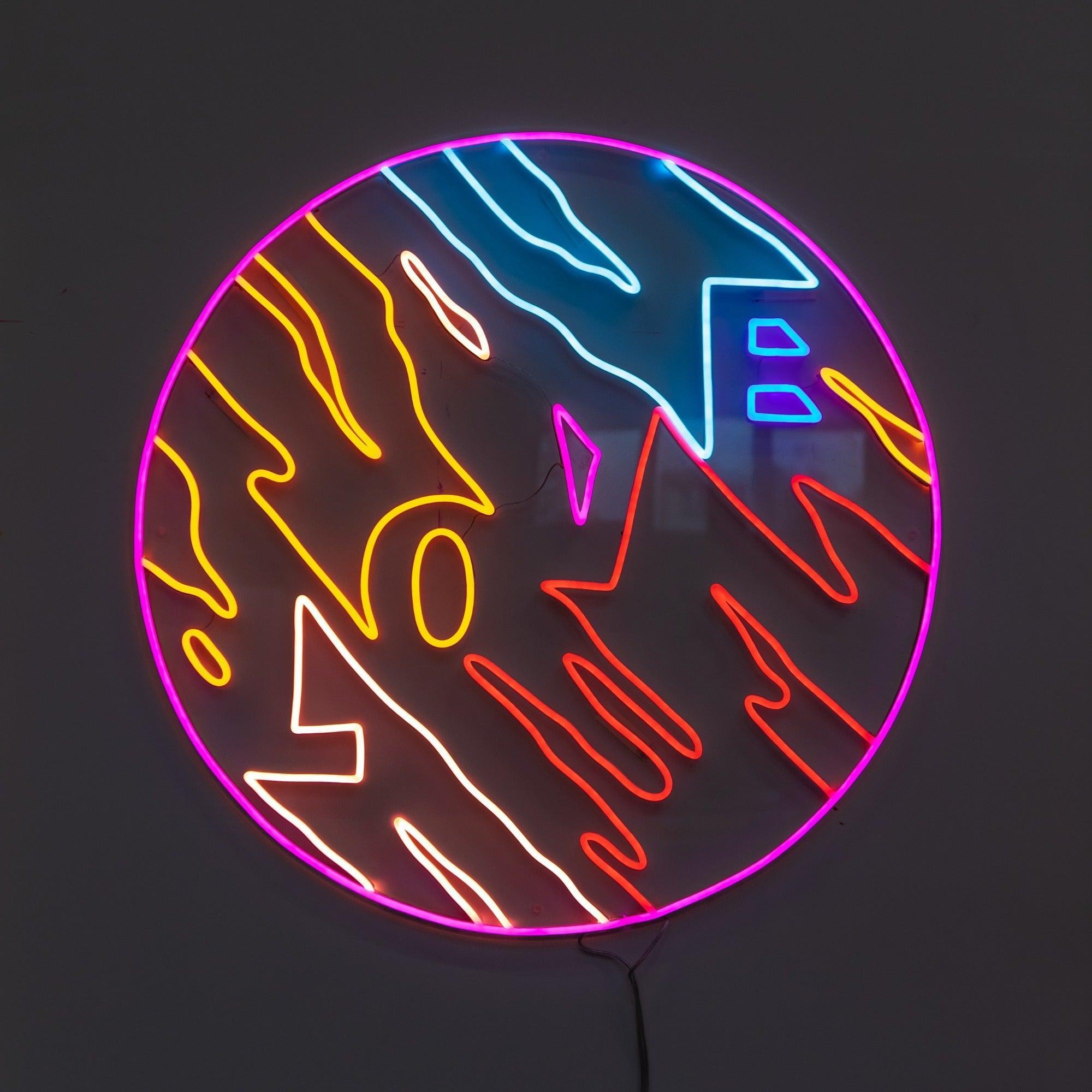 Love by Ceizer, Neon Tabela - Neonbir