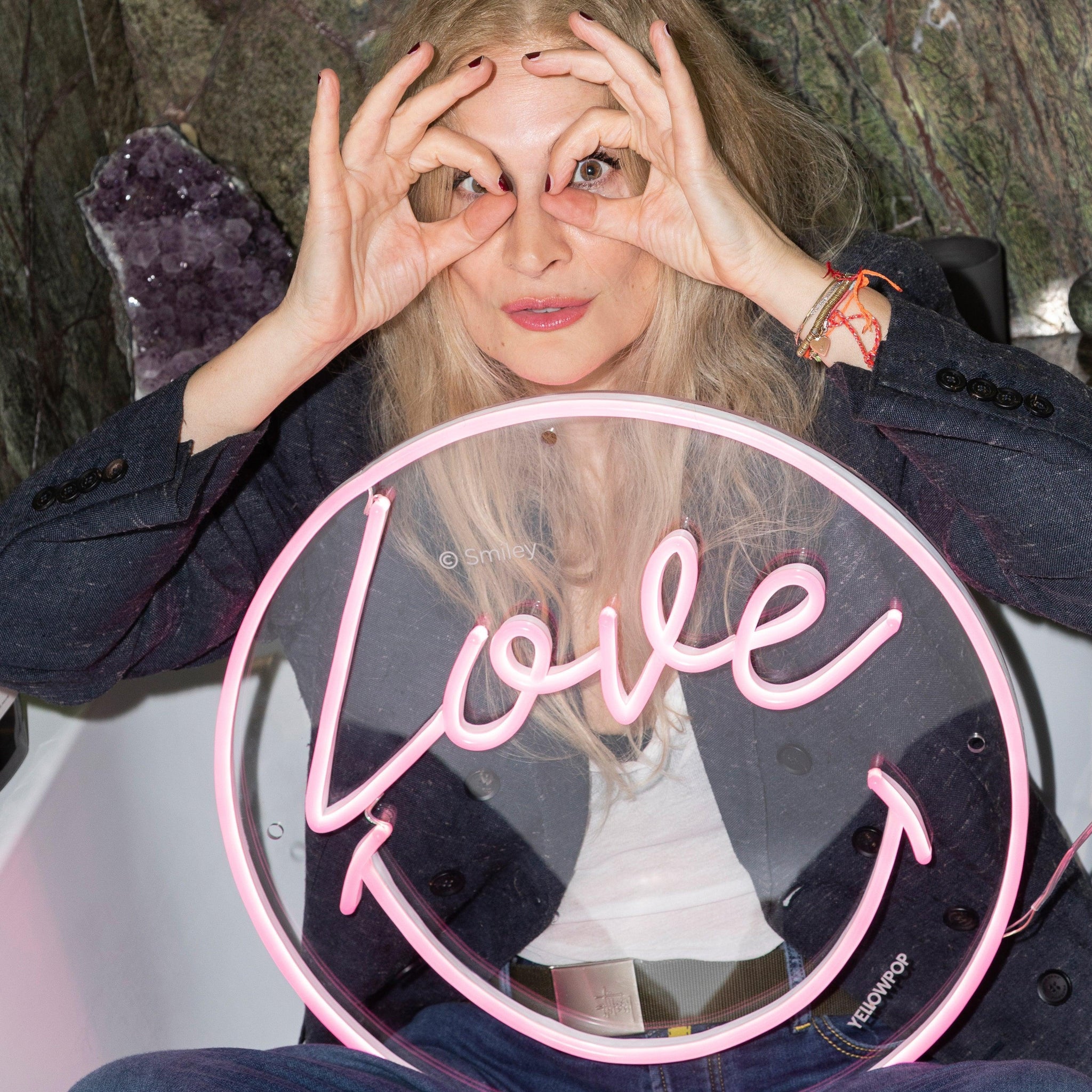 Love Smiley by Smiley®, Neon Tabela - Neonbir