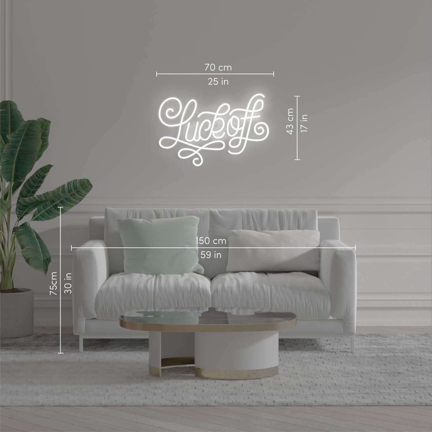 Luck Off by Joanna Behar - Neon Tabela - Neonbir