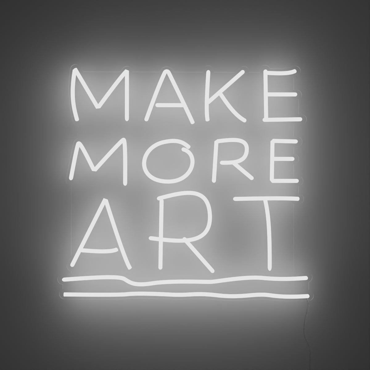 Make More Art, Neon Tabela - Neonbir