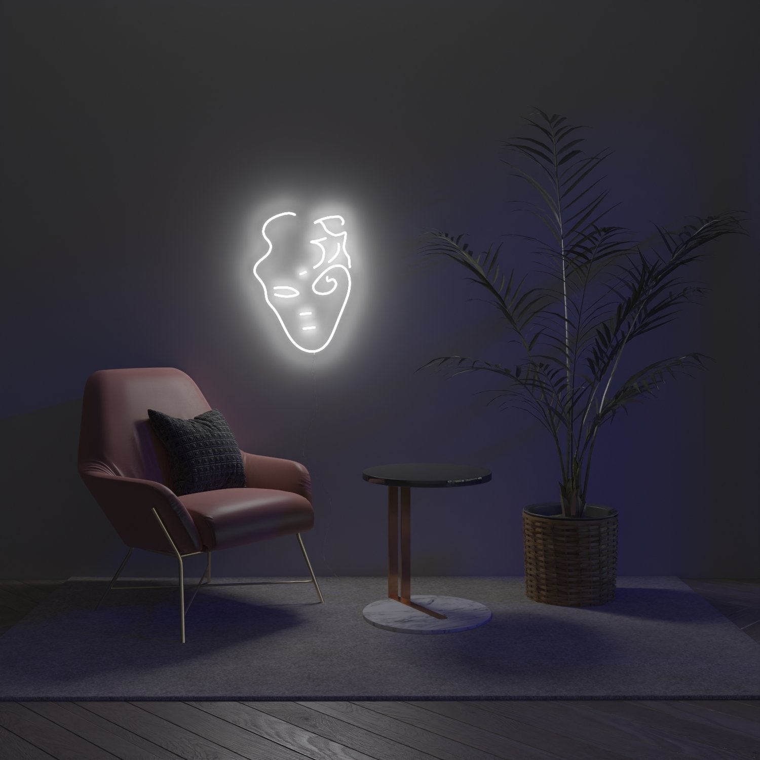 Handsome by Gregory Siff, Neon Tabela - Neonbir