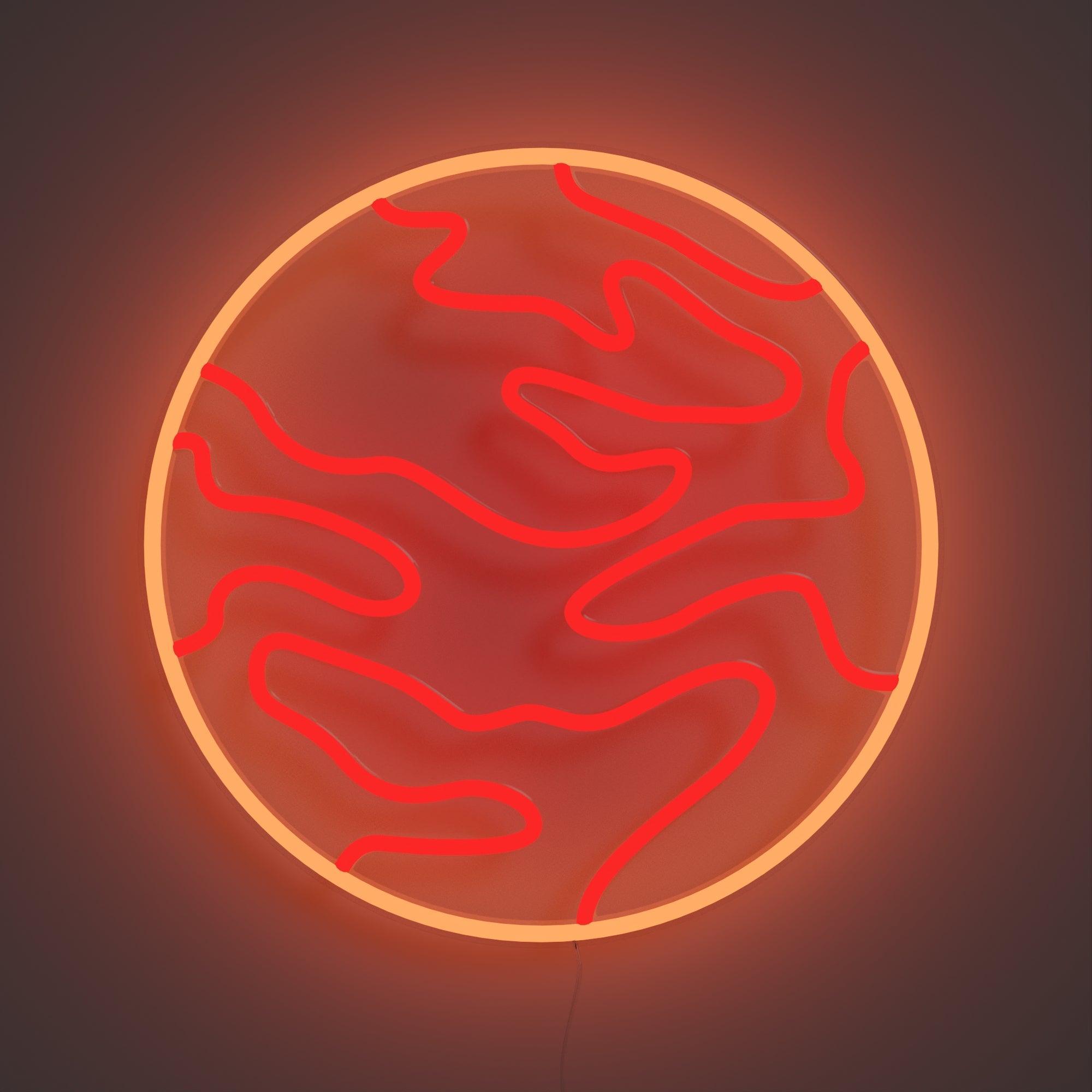 Mars - Neon Tabela - Neonbir