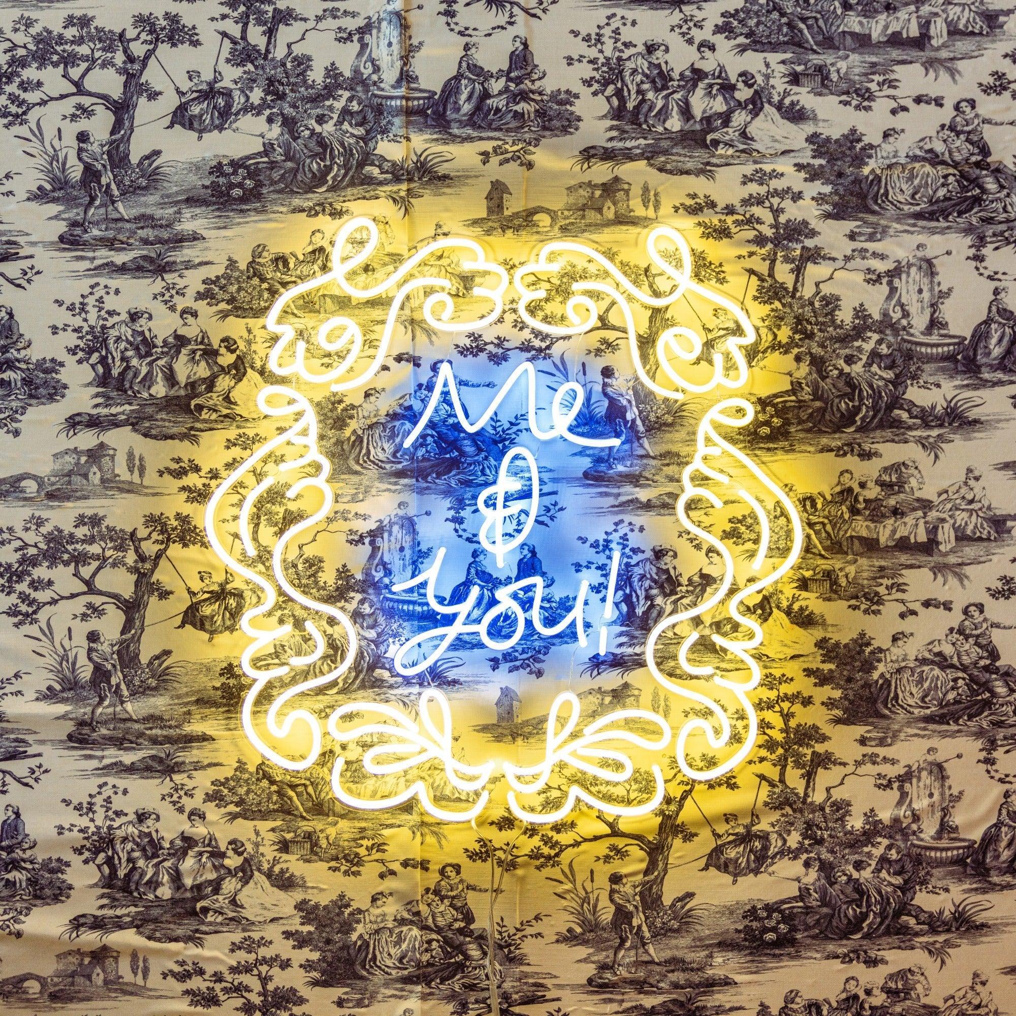 Me & You by Girl Knew York - Neon Tabela - Neonbir