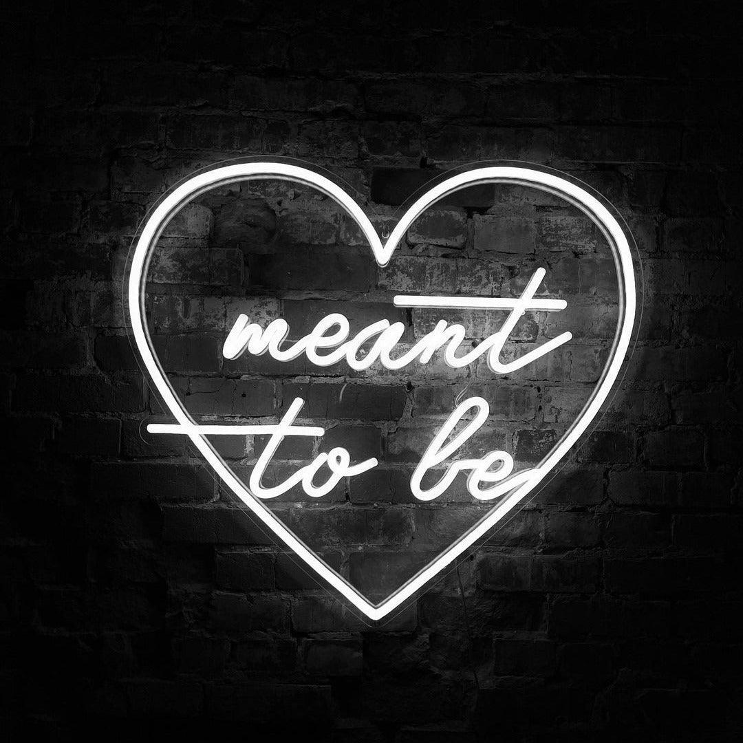 Meant to be by Melissa - Neon Tabela - Neonbir