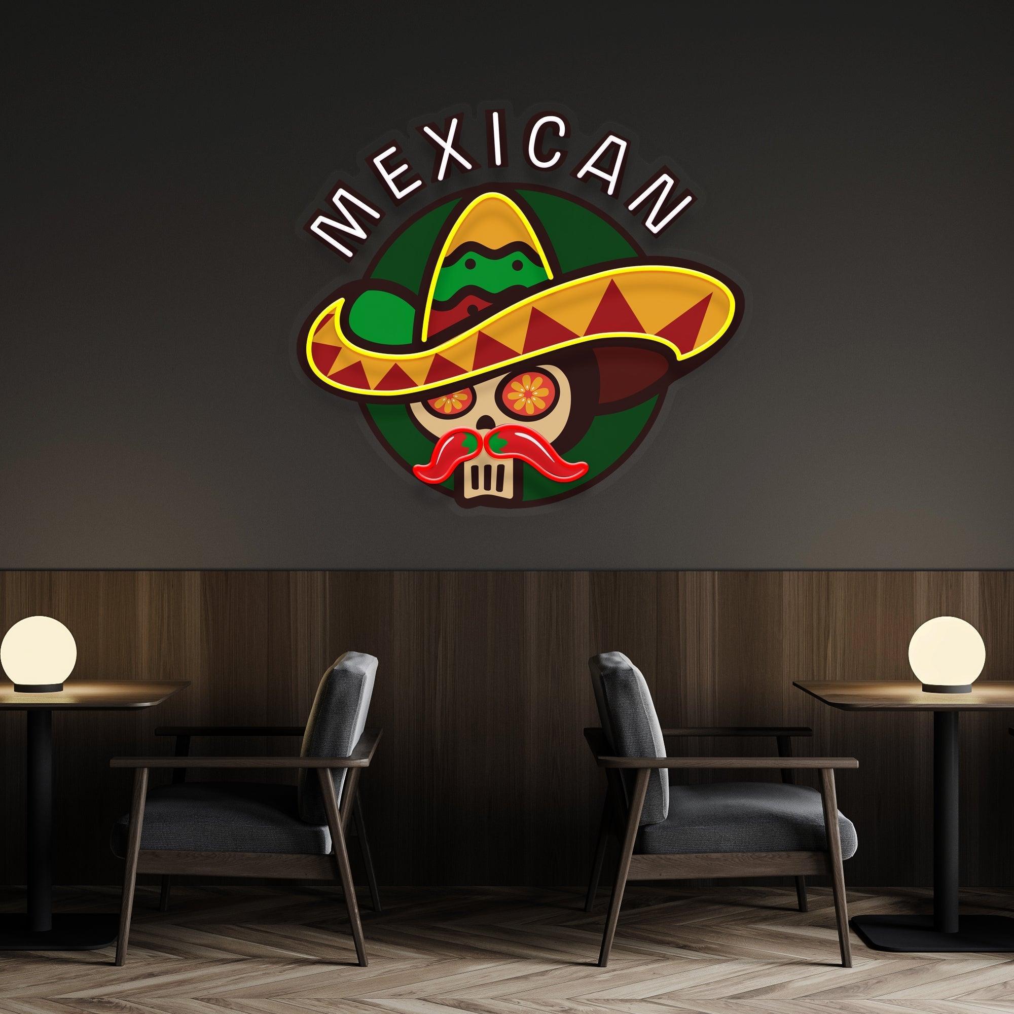 Mexico Restaurant Decor Artwork Led Neon Sign Light - Neonbir