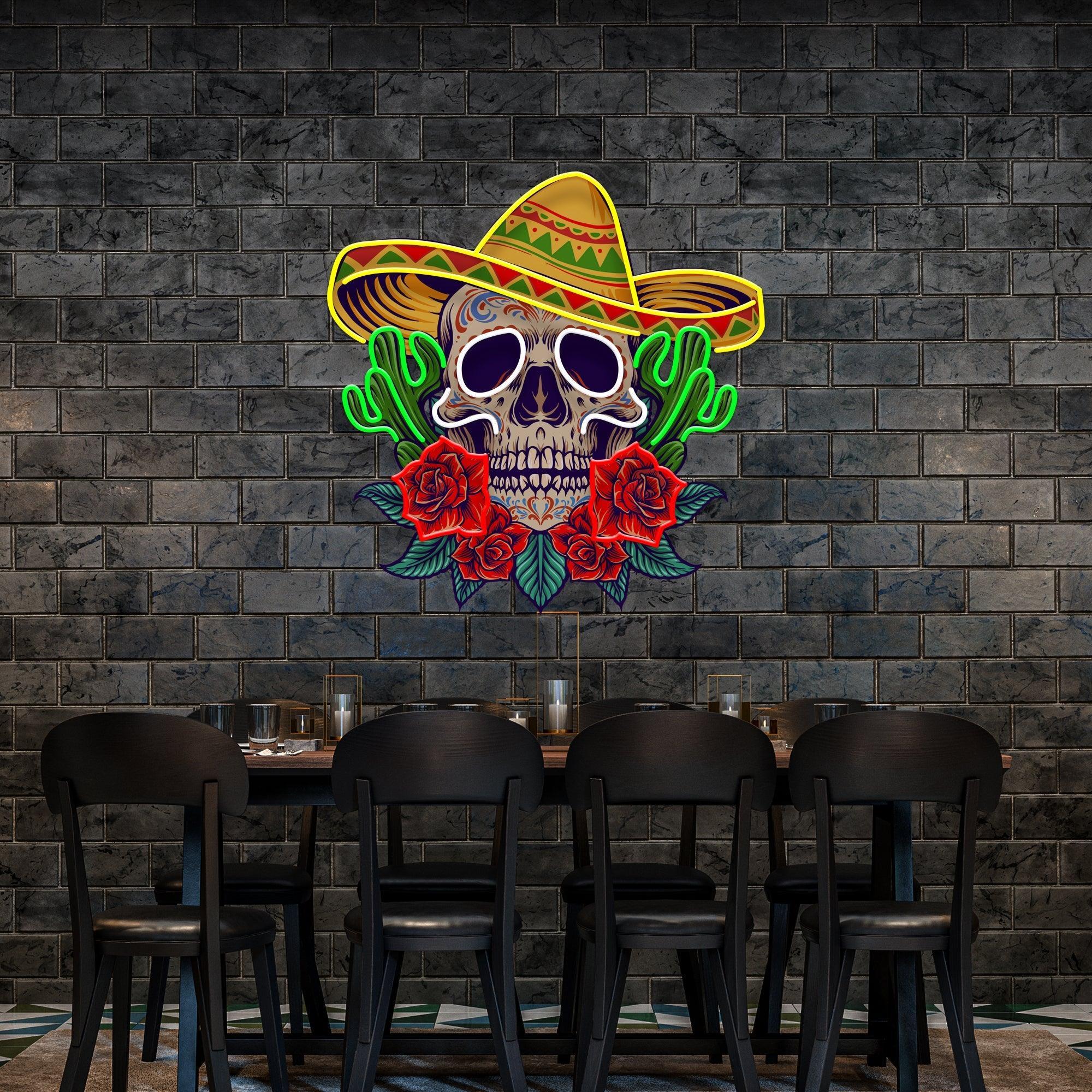 Mexican Food Restaurants Decor Artwork Led Neon Sign Light - Neonbir