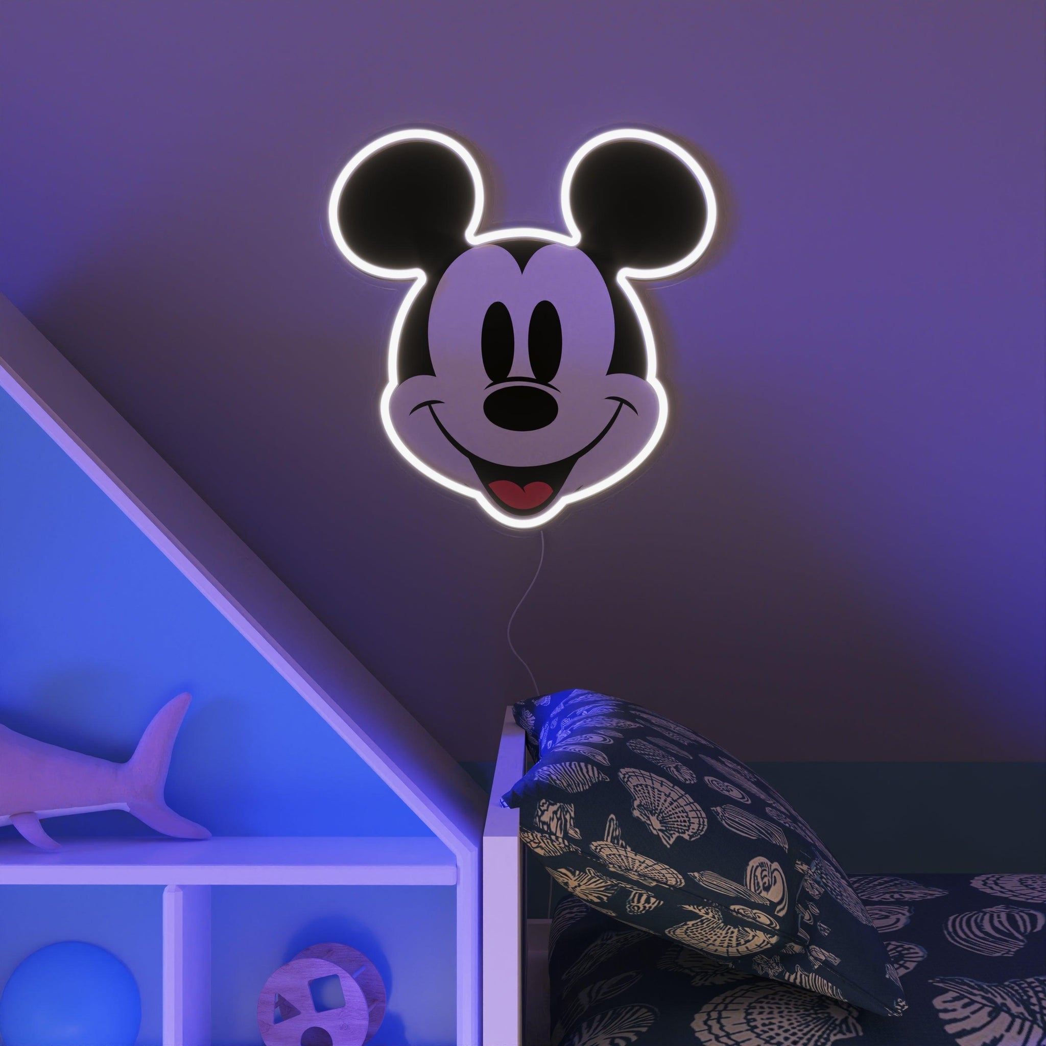 Mickey Printed Face by Yellowpop, Neon Tabela - Neonbir