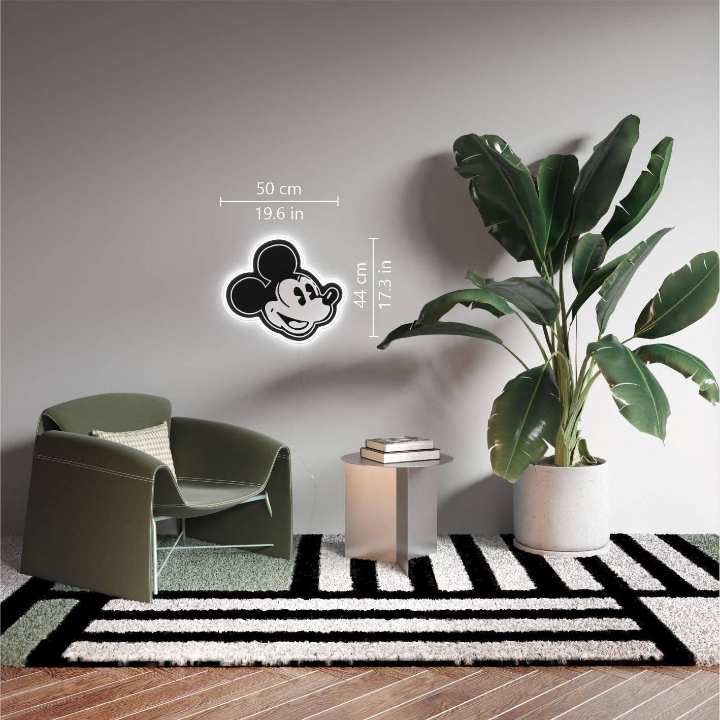 Mickey Vintage by Yellowpop, Neon Tabela - Neonbir