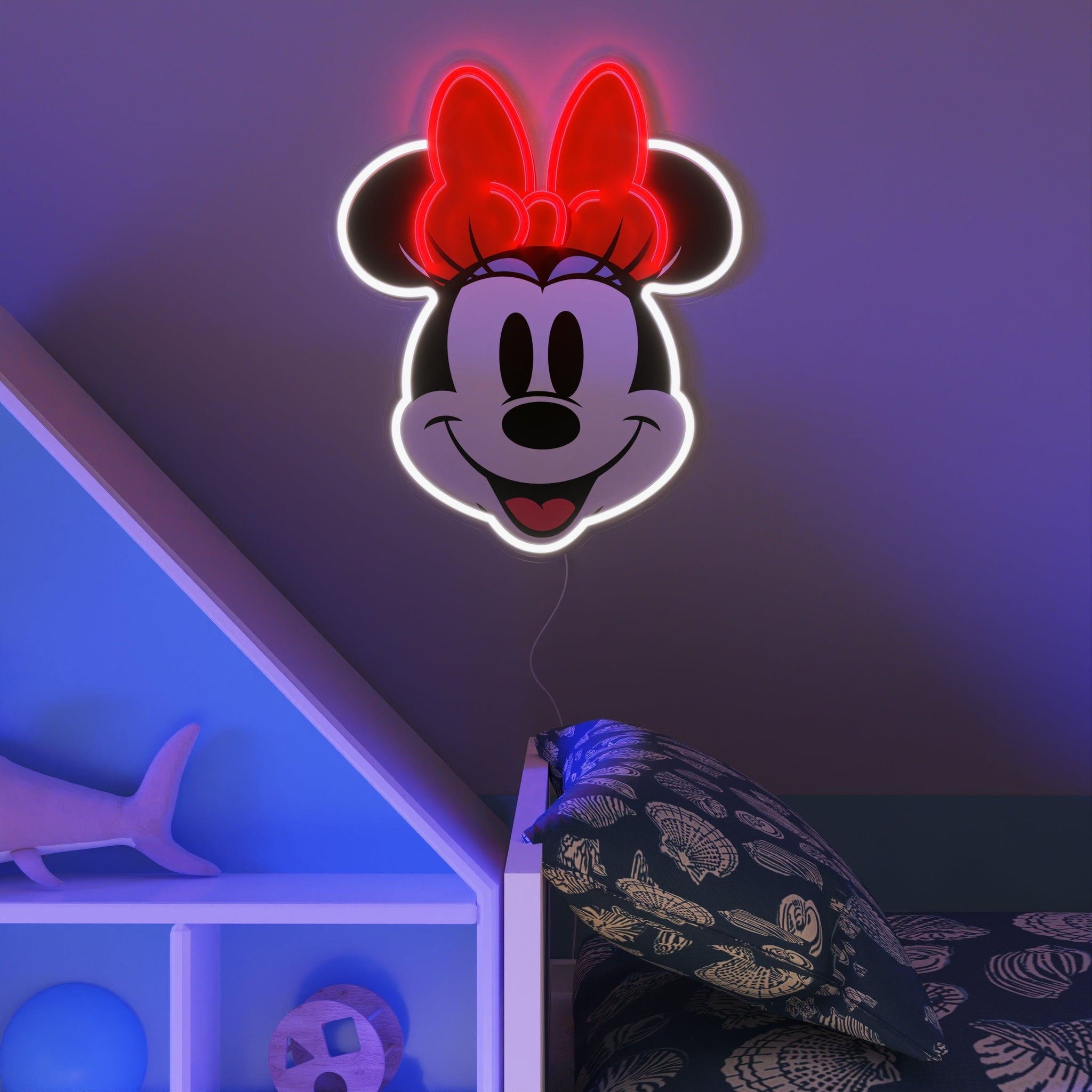 Minnie Printed Face by Yellowpop, Neon Tabela - Neonbir